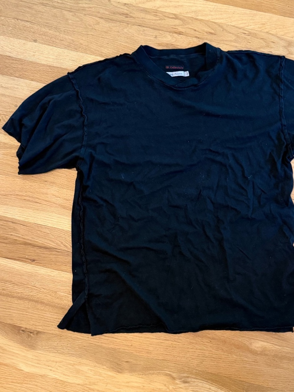 RARE - Dr. Collector's Hollywood T. In Black - Large - NWOT